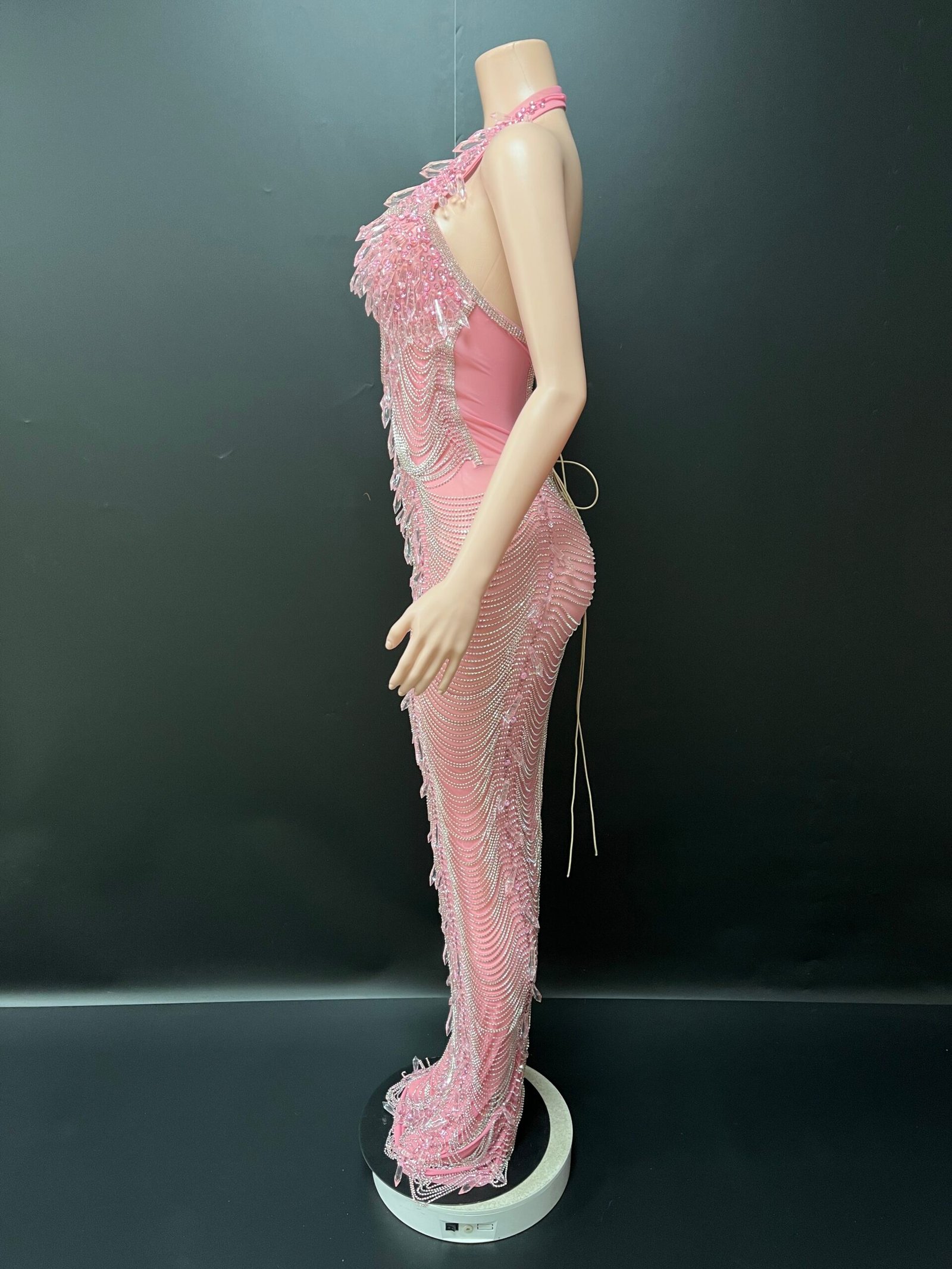 the halo chain dress (silver) (copy) the halo chain dress (silver) (copy)