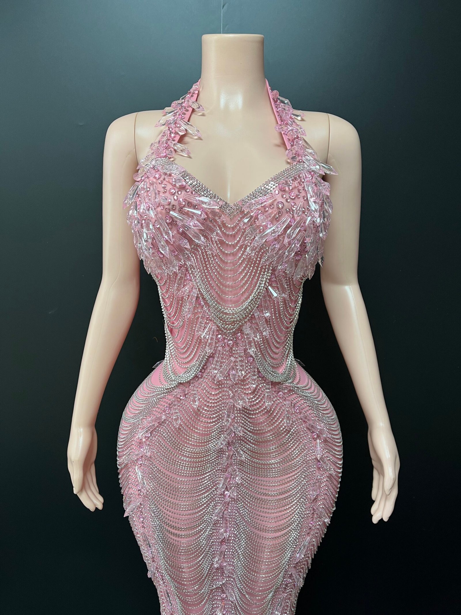 the halo chain dress (silver) (copy) the halo chain dress (silver) (copy)