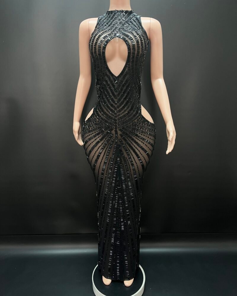 New Arrivals venus cutout dress (black)