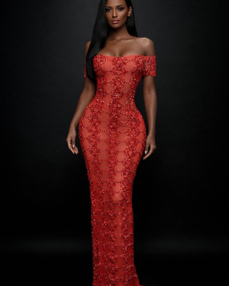 New Arrivals Zuri Temptation Dress(Red)