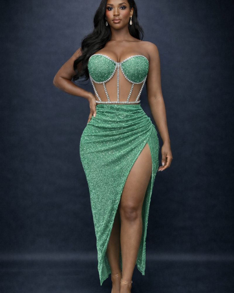 New Arrivals flirtasia dress (green)