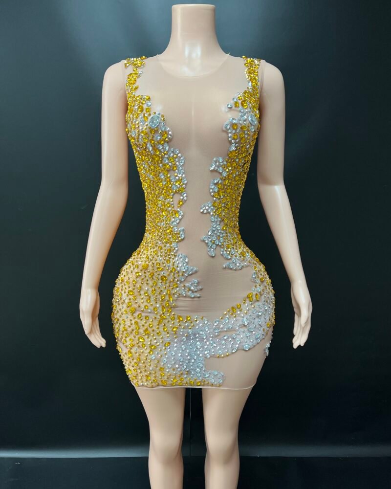 New Arrivals majesty illusion dress