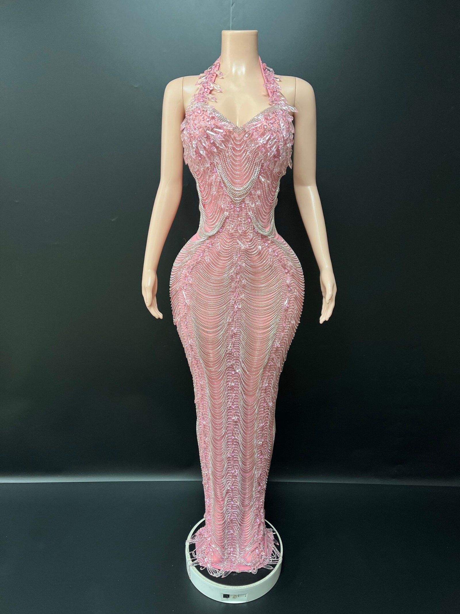 the halo chain dress (silver) (copy) the halo chain dress (silver) (copy)