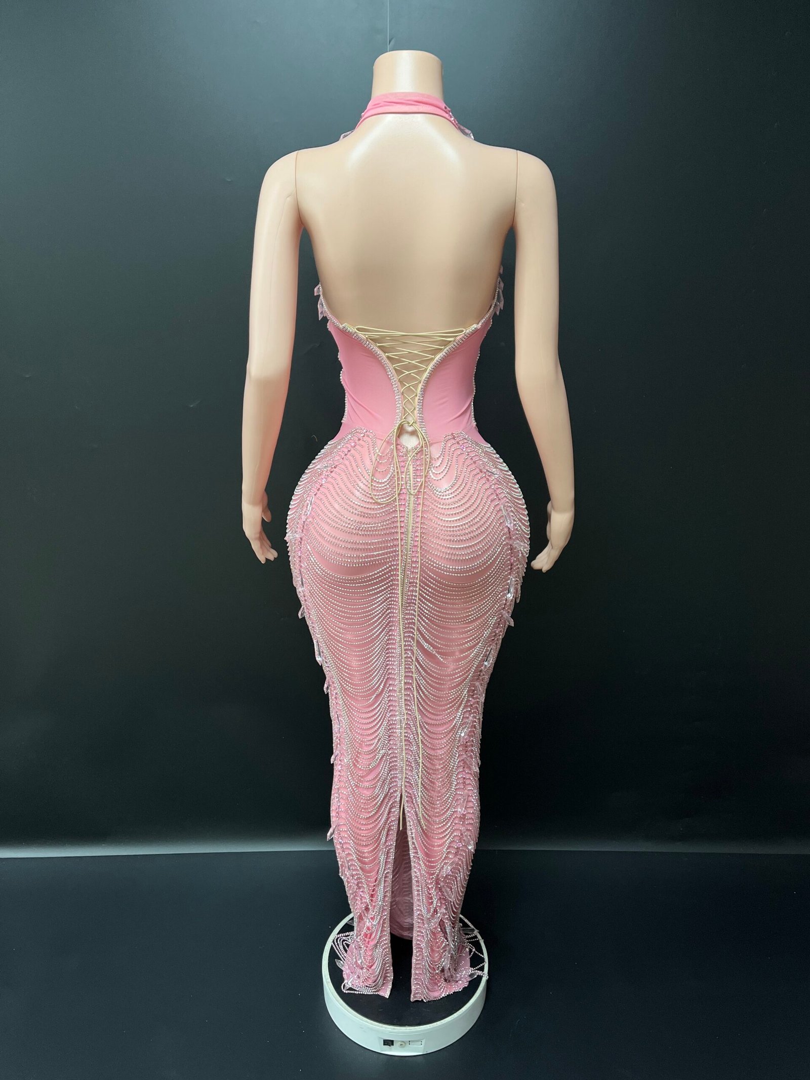 the halo chain dress (silver) (copy) the halo chain dress (silver) (copy)