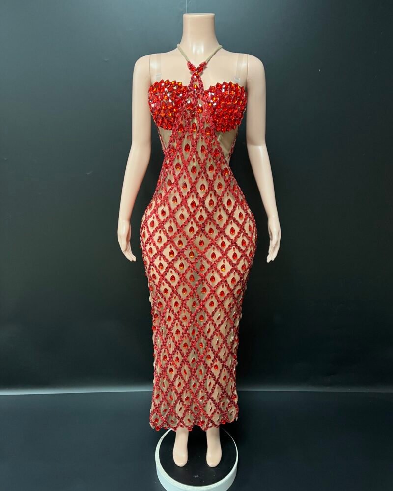 femme mystique dress (pink)